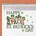 Collections Etc St. Patrick's Day Irish Cats Garage Magnet Set