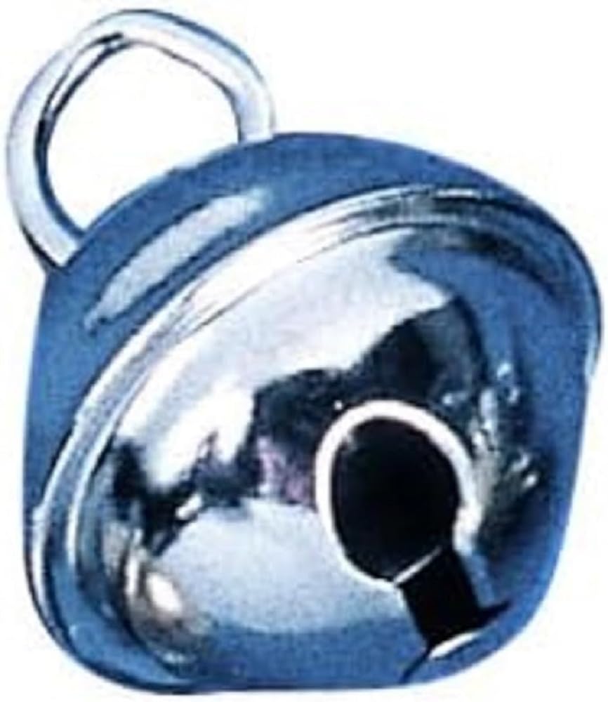 RAYHER 4-Piece Decorative-Metal Bells, Metal, Platinum, 12.6 x 8 x 3.1 cm