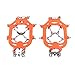 Upgraded Version of Walk Traction Ice Cleat Spikes Crampons,True Stainless Steel Spikes and Durable Silicone,Boots for Hiking On Ice & Snow Ground,Mountian.