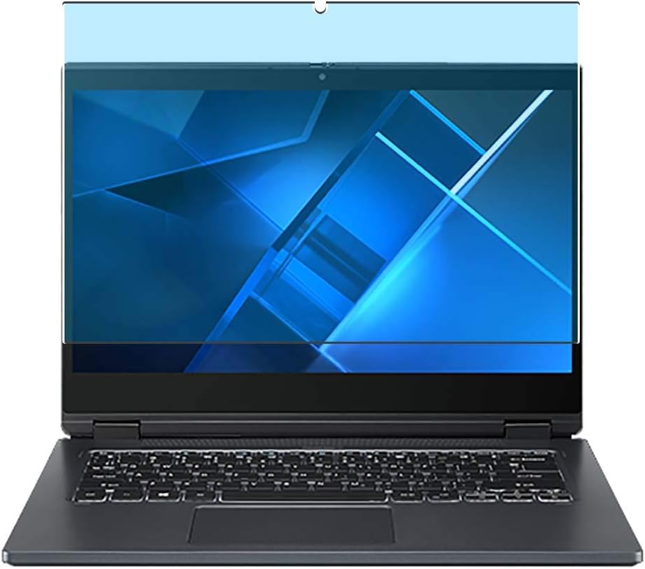 Puccy 2 Pack Anti Blue Light Screen Protector Film, compatible with ACER TravelMate Spin P4 TMP414RN-51-5426 14