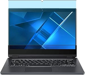 Puccy 2 Pack Anti Blue Light Screen Protector Film, compatible with ACER TravelMate Spin P4 TMP414RN-51-5426 14