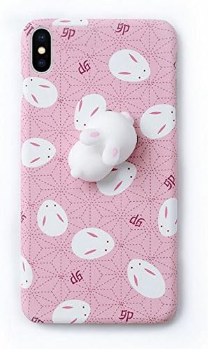 Stress relief Iphone X Case (Pink and White)