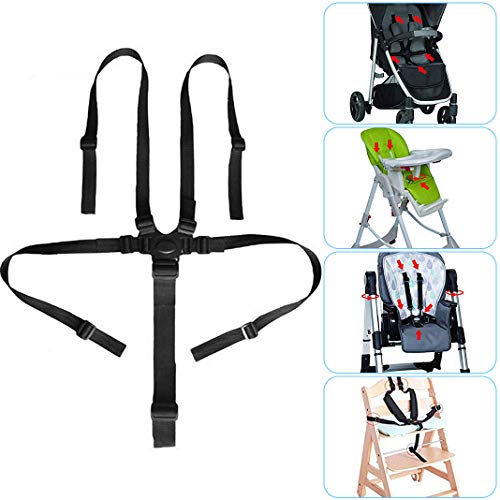 3 point harness stroller