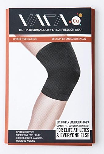 Copper Compression Wear Knee - VARA CU (Large) by VARA Fit