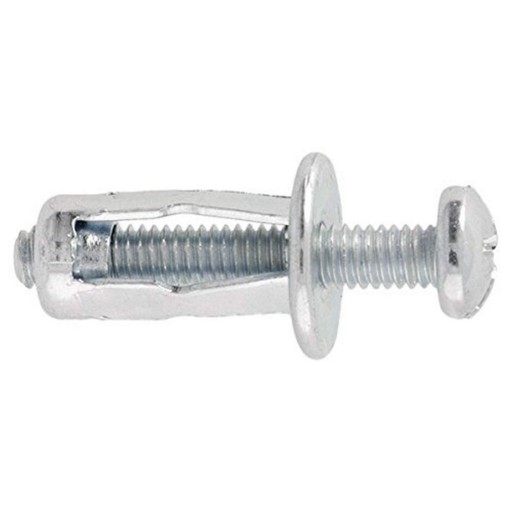 Molly M10210-XJ Special Fasteners for Thin Walls 8 mm with Screw Diameter 4 mm, Grey, Set of 10