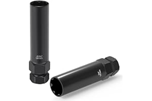 GIREORAN 2 Piece Small 6 & 7 Spline Lug Nut Socket, Wheel Lock Key for Easy Installation and Removal of Aftermarket Spline Drive Wheel Locking Lug Nut