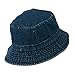 Pigment Dyed Bucket Hat-Denim OSFM