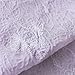 Embroidered Crushed Sheer Curtain Set (84 inch Long, Pink)