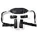 Fetish Bed Bondage Restraint Adjustable,Hand & Ankle Cuffs Strap Kits ,For Female Male and Couple Black