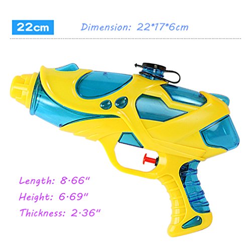 Hellofuture Water Pistol Water Squirt Gun Soaker Squirt Games for Hot Summer at Seaside, Swimming Pool, Water Park,Yard, Parent-child activities Happy Childhood 3 Years+ Kid toy, 2 Pack (2-Pack)