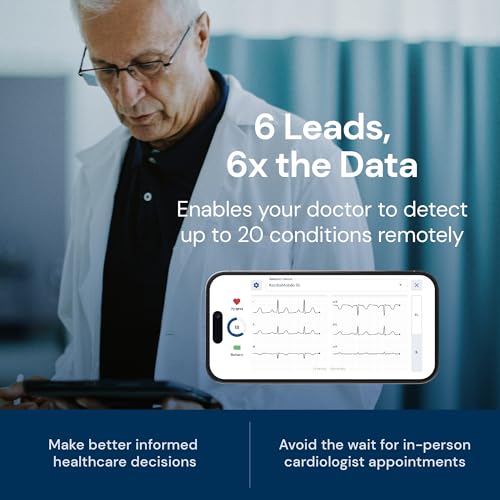 KardiaMobile Six-Lead Personal ECG Monitor - Detect AFib from Home - by AliveCor