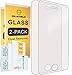 [2-PACK]-Mr Shield For iPhone SE / iPhone 5/5S / iPhone 5C [Tempered Glass] Screen Protector with Lifetime Replacement Warranty