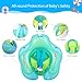 CHGeek [Upgraded] Baby Pool Float, Baby Swimming Float Safety Inflatable Floats Ring with Safety Belt Crotch Strap Suitable for 8-36 Months,Size L