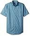 Van Heusen Men's Big and Tall Short-Sleeve Luxe Touch Plaid Shirt