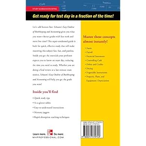 Schaum's Easy Outline of Bookkeeping and Accounting, Revised Edition (Schaum's Easy Outlines)