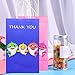 12 Packs Happy Shark Family Party Bags,Treat,Candy and Goodie Bags,Shark Gift Bags Party Supplies for Kids Cute Shark Themed Party.