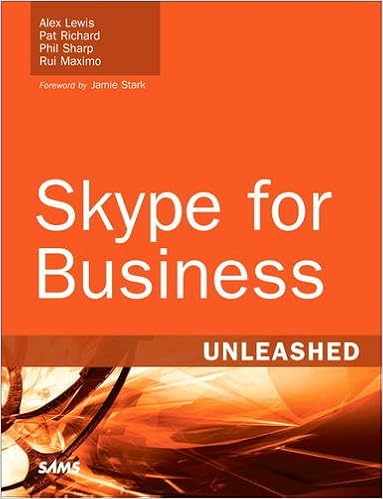 Skype for Business Unleashed-finelybook