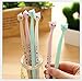Cartoon Cat Gel Ink Pen, Cute Bedroom Eyes Rollerball Pens(Random Color 1pcs)