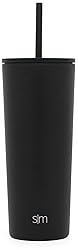 Simple Modern Insulated Tumbler with Lid and Straw