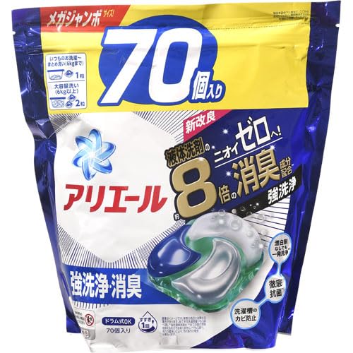 P&G アリエールジェルボール4D メガJ 70個商品画像