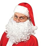 Fun World Costumes Men's Adult Instant Santa Costume, Red/White, One Size