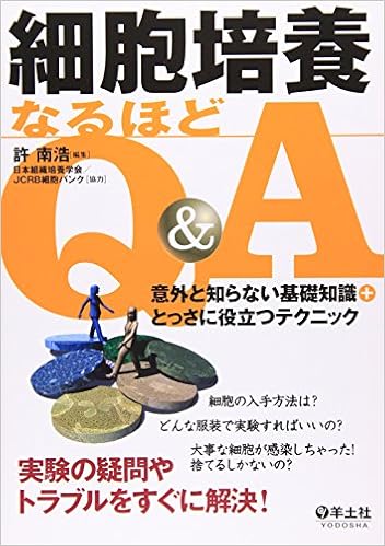 細胞培養なるほどq A 意外と知らない基礎知識 とっさに役立つテクニック 南浩 許 南浩 許 日本組織培養学会 Jcrb細胞バンク 本 通販 Amazon