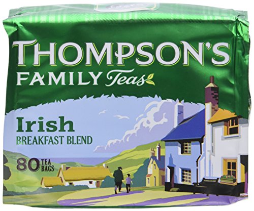 Click Here to See More Images Thompson's Punjana Irish Breakfast 80 Teabags (8.82 Oz) (Pack of 2)