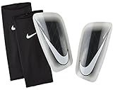 Nike Mercurial Lite Shin Guards (White/Black)