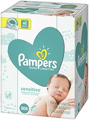 pampers sensitive water based baby diaper wipes