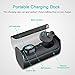 Wireless Earbuds, Bluetooth Earphone Dual V4.1 Bluetooth Headphones Built-in Mic with Charging Case 12 Hours Stereo Music Time Earphone for iPhone 7 Plus Samsung HTC and most Android Phones