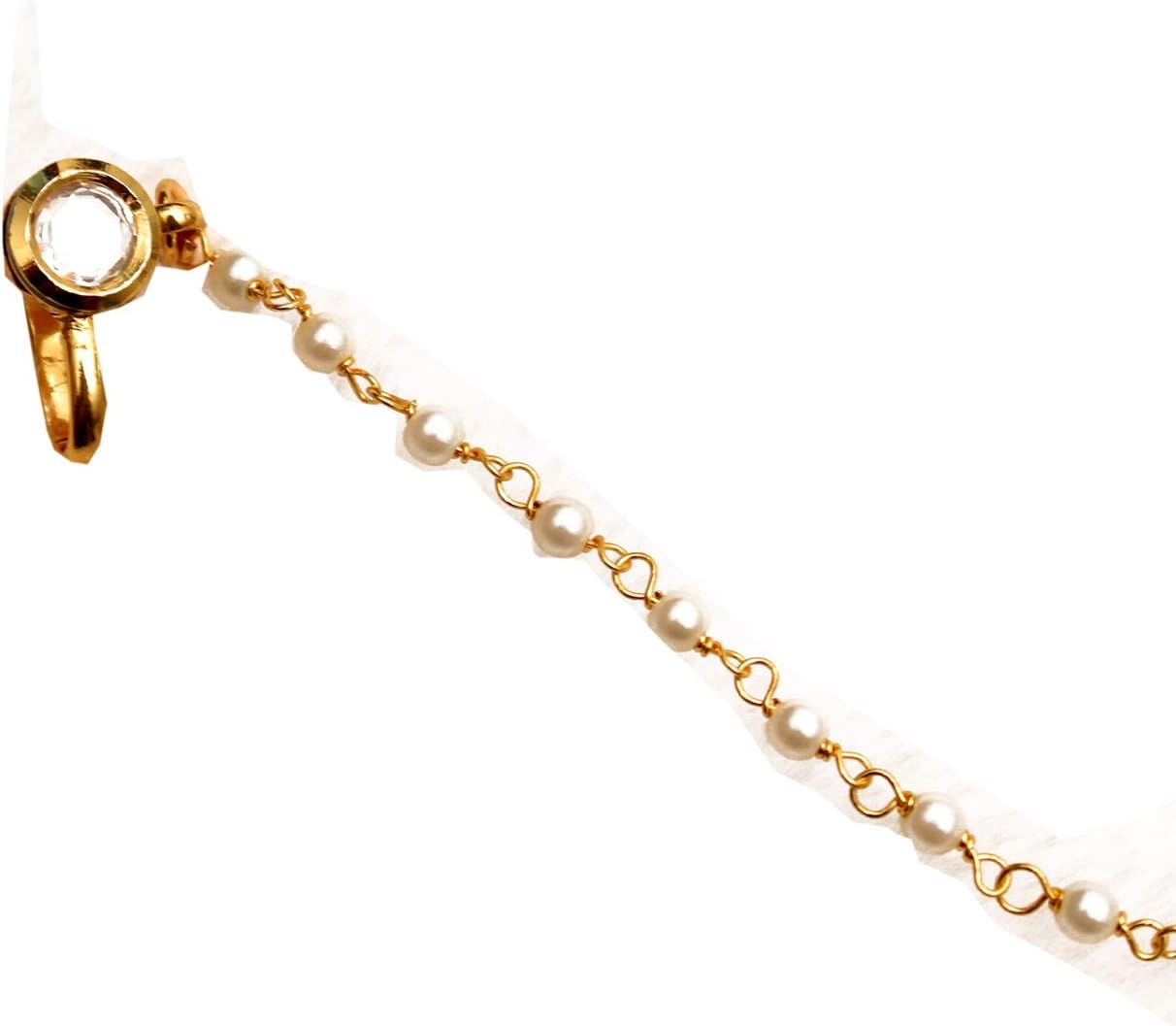 Nose Jewelry Gold Plat Kundan Clip On Nose Ring Small Nath Crystal Nose Jewels