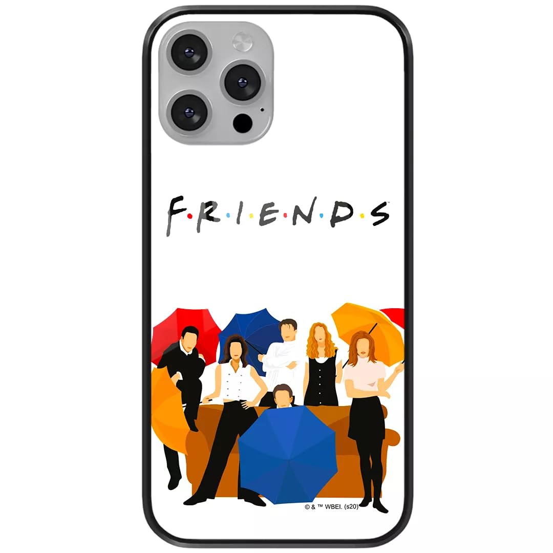 Ert Group Friends 001 Original and Officially Licensed Phone Case for Apple Iphone 13 PRO Friends, Tempered Glass Protective Case