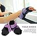 Vbestlife Yoga Socks Non Slip Women, Yoga Pilates Socks With Grips Non Slip Skid Barre Soft Wrap Dance Training Shoes with Toes for Pilates Ballet Barre Bikram Studio Women Men(M（37-38）)