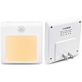 Veilleuse à détecteur de mouvement, luminosité réglable, blanc chaud, LED pour cuisine, couloir, escalier, salle de bain, cha