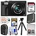 Panasonic Lumix DC-ZS70 4K Wi-Fi Digital Camera (Black) with 32GB Card + Case + Battery + Tripod + Kit