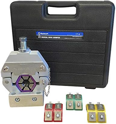 Mastercool (71550) Black Handbook A/C Hose Crimper