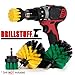 Drill Brush Power Scrubber Attachment for Power Drill - Drill Brush Attachment Grout Cleaner Brush Set - Power Scrubber Drill Brush Kit - Cleaning Drill Brush Set - Drill Scrub Brush for Drill