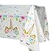Unicorn Plastic Tablecloth,2pack Unicorn Disposable Table Cover for Unicorn Birthday Party Decoration,Unicorn Birthday Party Supplies for Girls or Baby Shower,86