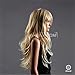 OrangeTag Long Wave Hair Wig, Golden blonde color.