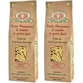 Rustichella d'Abruzzo Trofie Pasta, Authentic Italian Durum Wheat Semolina, Traditional Ligurian Shape for Pesto, Soups &amp; Cold Dishes, Classic Small, Perfect with Potatoes &amp; String Beans, 500g, 2-Pack