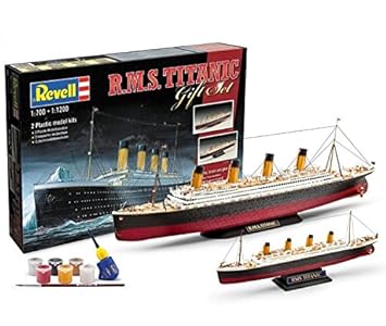 plastic titanic toy