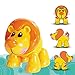 iPlay, iLearn Infant Baby Push Toys, Educational Animals Toy Set(Hippo, Lion, Elephant And Giraffe), Learning Rattles Play Set Gift for Age 1, 2, 3, 4 Year Old Kids, Boys, Girls, Toddler