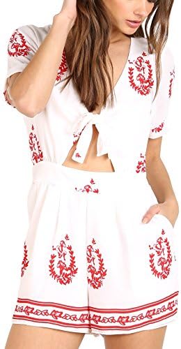 Tularosa Rowley Romper Medallion
