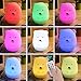 Baby Night Light, 9 Colors 4 Modes Remote Control & Tap Control Soft Silicone Rechargeable Colorful Night Lamp for Girl Lady Kid Baby Bedroom Nursery and Gifts, Bear