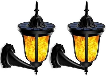 exteriores luz solar led efecto