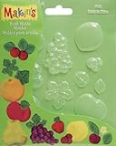 Makin's USA Push Clay Molds, Fruits