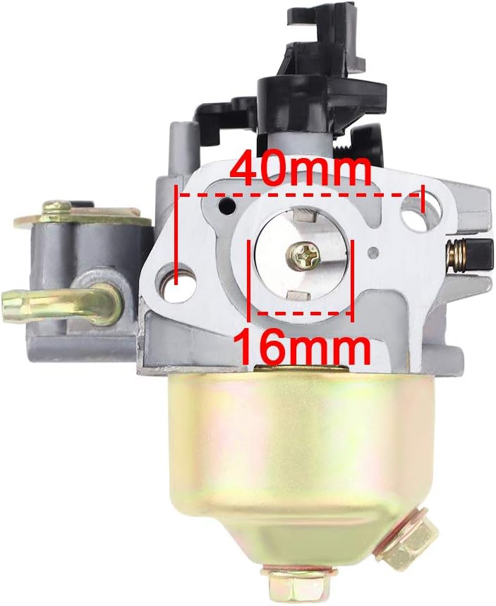 Hayskill 16100-ZE6-W01 Carburetor w Air Filter Tune Up Kit for Honda HR194 HR195 HR214 HRA214 HR215 HR216 HRA216 HRC216 Lawn Mower GXV120 GXV140 GXV160 Motor Engine Carb : Garden & Outdoor