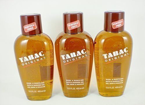 TABAC original bath & shower gel 400 ml x 3 (set of three), 400 ml (Pack of 3)