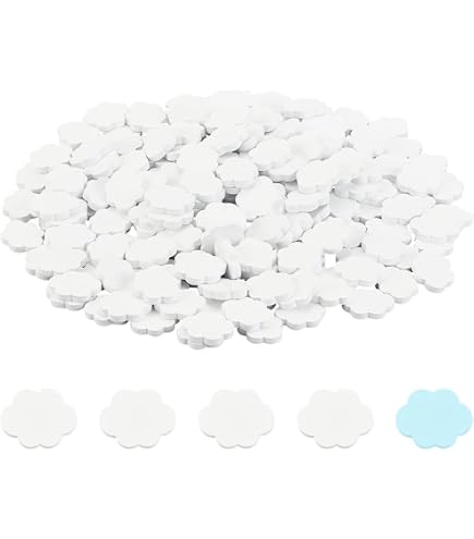 30 Pack Unfinished Wood Cloud Cutouts - 4 Inch Wooden Cloud Shapes For DIY Crafts, Painting, Home Decor, Party Ornaments