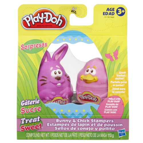 Gueydon Jouets - 802011 - jeu d'imitation - oeufs de paques Play Doh 2 pieces - Modèle aléatoire